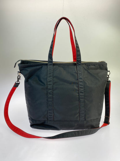 【現状渡し品】【メンズ】 PORTER×ILS ポーター アイエルエス L-FINE 2WAY TOTE BAG エル ファイン トート バッグ ショルダー カバン 188-261004-hu-32-min カラー：ブラック 万代Net店