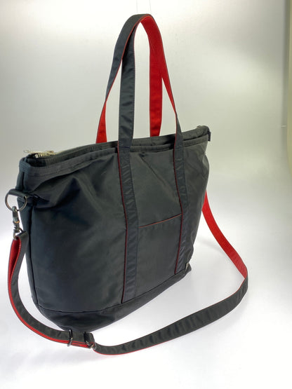【現状渡し品】【メンズ】 PORTER×ILS ポーター アイエルエス L-FINE 2WAY TOTE BAG エル ファイン トート バッグ ショルダー カバン 188-261004-hu-32-min カラー：ブラック 万代Net店