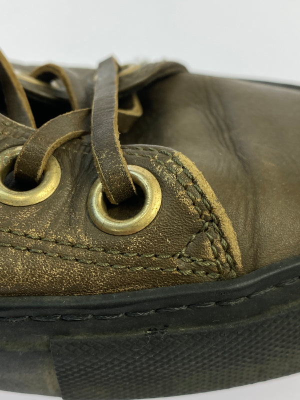 【現状渡し品】【メンズ】 GUCCI グッチ HI CUT SNEAKER レザーハイカットスニーカー シューズ 靴 164-260927-em-15-min サイズ：不明 カラー：ブラウン系 万代Net店