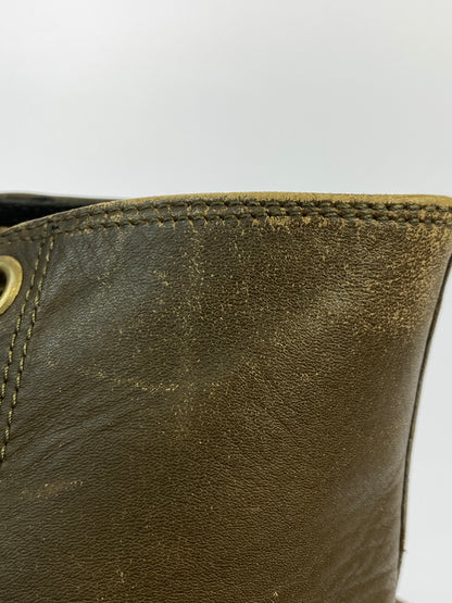 【現状渡し品】【メンズ】 GUCCI グッチ HI CUT SNEAKER レザーハイカットスニーカー シューズ 靴 164-260927-em-15-min サイズ：不明 カラー：ブラウン系 万代Net店