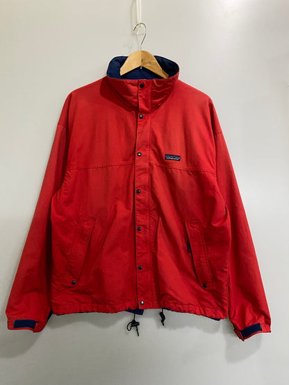 【現状渡し品】【メンズ】 PATAGONIA パタゴニア NYLON PULLOVER JACKET ナイロン プルオーバー ジャケット 144-260926-zi-06-min サイズ：L カラー：レッド 万代Net店