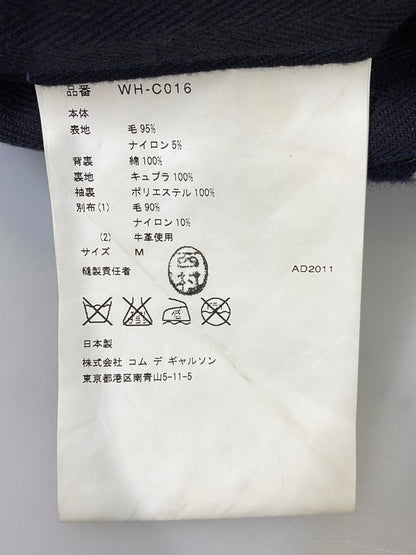 【中古品】【メンズ】 JUNYA WATANABE COMMEdesGARCONS MAN ジュンヤワタナベコムデギャルソンマン WH-C016 ダッフル コート 140-260926-zi-12-min サイズ：M カラー：ネイビー/オレンジ/ホワイト 万代Net店