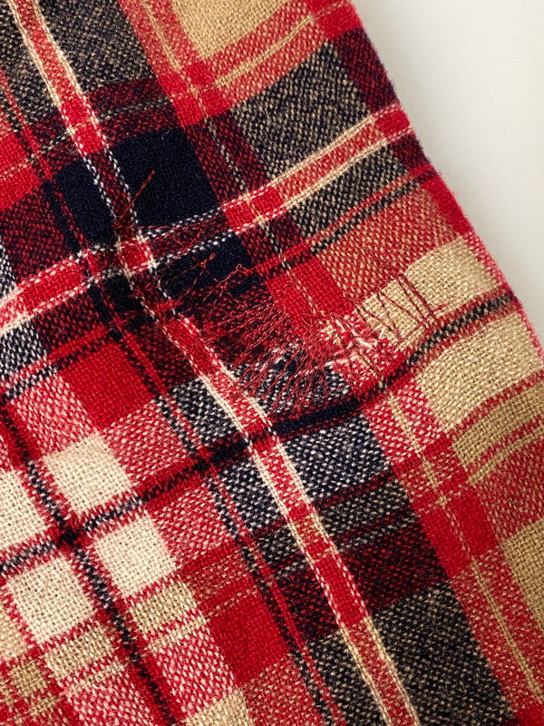 【現状渡し品】【メンズ】 PENDLETON ペンドルトン 70S WOOL BOARD SHIRT ウール ボード シャツ 146-260926-zi-13-min サイズ：L カラー：レッド系 万代Net店