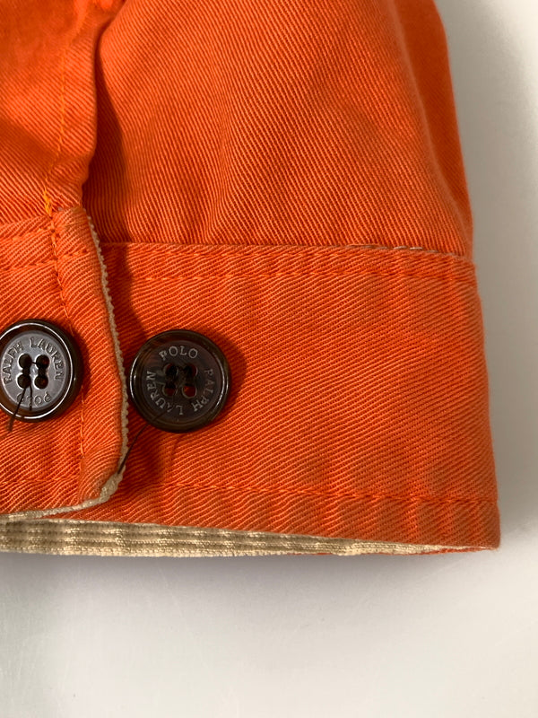 【現状渡し品】【メンズ】 RALPH LAUREN ラルフローレン SWINGTOP JACKET スウィングトップ ジャケット メンズ アウター ハリントンジャケット ジップアップ 146-260925-em-42-min カラー：オレンジ 万代Net店