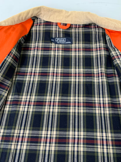 【現状渡し品】【メンズ】 RALPH LAUREN ラルフローレン SWINGTOP JACKET スウィングトップ ジャケット メンズ アウター ハリントンジャケット ジップアップ 146-260925-em-42-min カラー：オレンジ 万代Net店