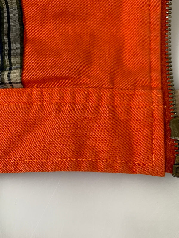 【現状渡し品】【メンズ】 RALPH LAUREN ラルフローレン SWINGTOP JACKET スウィングトップ ジャケット メンズ アウター ハリントンジャケット ジップアップ 146-260925-em-42-min カラー：オレンジ 万代Net店