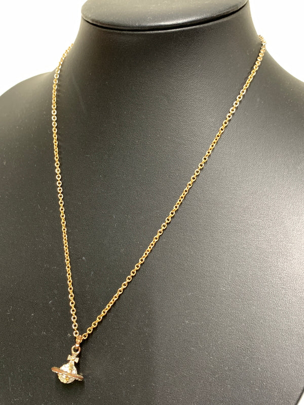 【現状渡し品】【メンズ/レディース】 VIVIENNE WESTWOOD ヴィヴィアンウエストウッド ネックレス アクセサリー 192-260927-em-39-min カラー：ゴールド 万代Net店