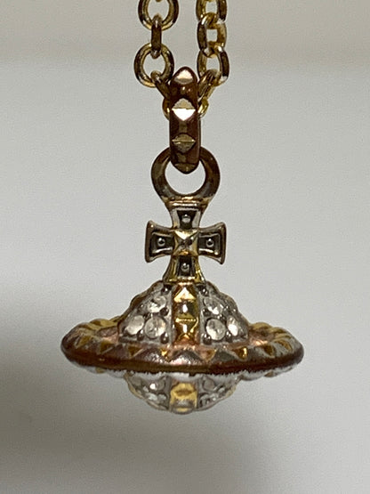 【現状渡し品】【メンズ/レディース】 VIVIENNE WESTWOOD ヴィヴィアンウエストウッド ネックレス アクセサリー 192-260927-em-39-min カラー：ゴールド 万代Net店