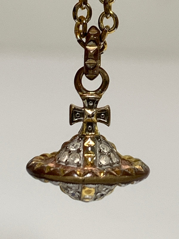【現状渡し品】【メンズ/レディース】 VIVIENNE WESTWOOD ヴィヴィアンウエストウッド ネックレス アクセサリー 192-260927-em-39-min カラー：ゴールド 万代Net店