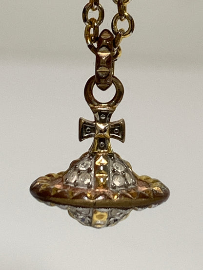 【現状渡し品】【メンズ/レディース】 VIVIENNE WESTWOOD ヴィヴィアンウエストウッド ネックレス アクセサリー 192-260927-em-39-min カラー：ゴールド 万代Net店