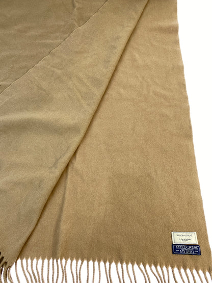 【中古品】【メンズ】 MAISON KITSUNE メゾンキツネ WOOL SCARF ウールスカーフ 小物 マフラー ストール 187-260929-hu-43-min カラー：ブラウン系 万代Net店