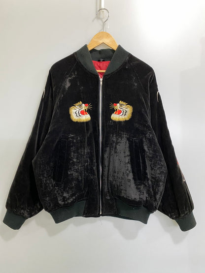 【現状渡し品】【メンズ】 USED ユーズド SOUVENIR JACKET スーベニアジャケット アウター 146-260926-zi-05-min サイズ：F カラー：ブラック 万代Net店