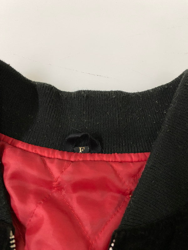 【現状渡し品】【メンズ】 USED ユーズド SOUVENIR JACKET スーベニアジャケット アウター 146-260926-zi-05-min サイズ：F カラー：ブラック 万代Net店