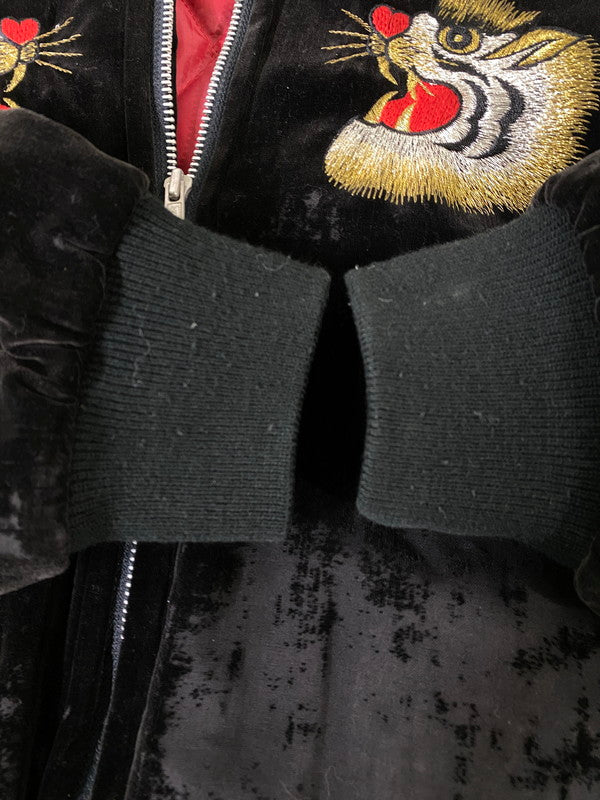 【現状渡し品】【メンズ】 USED ユーズド SOUVENIR JACKET スーベニアジャケット アウター 146-260926-zi-05-min サイズ：F カラー：ブラック 万代Net店