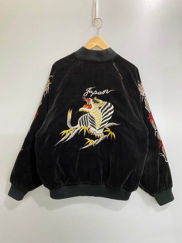 【現状渡し品】【メンズ】 USED ユーズド SOUVENIR JACKET スーベニアジャケット アウター 146-260926-zi-05-min サイズ：F カラー：ブラック 万代Net店