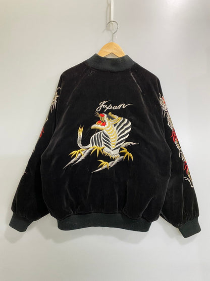 【現状渡し品】【メンズ】 USED ユーズド SOUVENIR JACKET スーベニアジャケット アウター 146-260926-zi-05-min サイズ：F カラー：ブラック 万代Net店