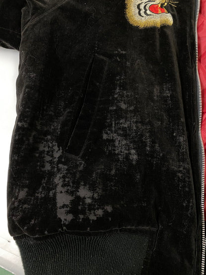 【現状渡し品】【メンズ】 USED ユーズド SOUVENIR JACKET スーベニアジャケット アウター 146-260926-zi-05-min サイズ：F カラー：ブラック 万代Net店