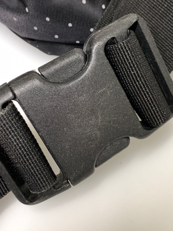 【中古品】【メンズ/レディース】 PORTER ポーター DOT WAIST BAG ドット柄 ウエストバッグ ボディバッグ ナイロン 188-260927-em-48-min カラー：ブラック（ドット柄） 万代Net店