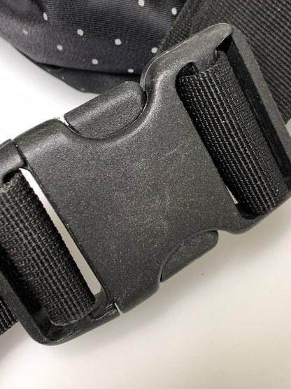 【中古品】【メンズ/レディース】 PORTER ポーター DOT WAIST BAG ドット柄 ウエストバッグ ボディバッグ ナイロン 188-260927-em-48-min カラー：ブラック（ドット柄） 万代Net店