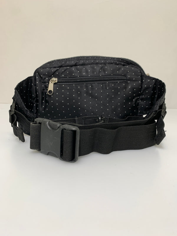 【中古品】【メンズ/レディース】 PORTER ポーター DOT WAIST BAG ドット柄 ウエストバッグ ボディバッグ ナイロン 188-260927-em-48-min カラー：ブラック（ドット柄） 万代Net店