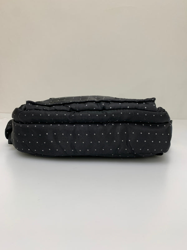 【中古品】【メンズ/レディース】 PORTER ポーター DOT WAIST BAG ドット柄 ウエストバッグ ボディバッグ ナイロン 188-260927-em-48-min カラー：ブラック（ドット柄） 万代Net店