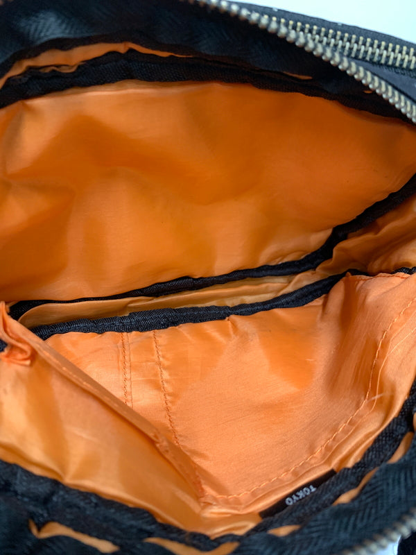 【中古品】【メンズ/レディース】 PORTER ポーター DOT WAIST BAG ドット柄 ウエストバッグ ボディバッグ ナイロン 188-260927-em-48-min カラー：ブラック（ドット柄） 万代Net店