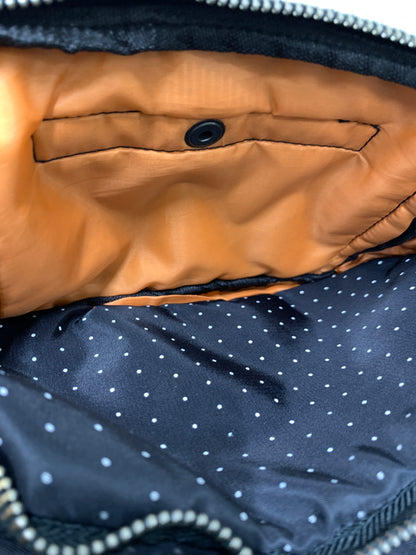 【中古品】【メンズ/レディース】 PORTER ポーター DOT WAIST BAG ドット柄 ウエストバッグ ボディバッグ ナイロン 188-260927-em-48-min カラー：ブラック（ドット柄） 万代Net店