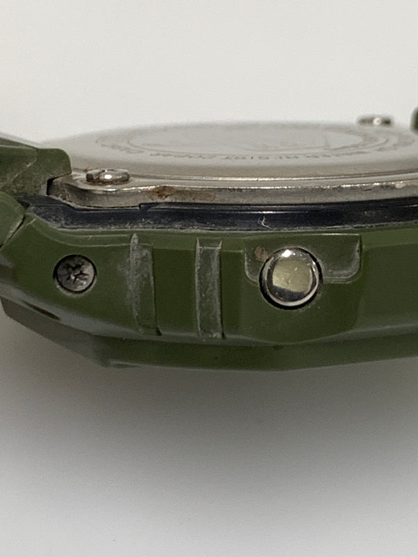 【中古品】【メンズ】 G-SHOCK ジーショック 5600 SERIES クウォーツウォッチ DW-5600M-3JF 腕時計 カシオ ミリタリーカラー 196-260927-em-36-min カラー：カーキ 万代Net店