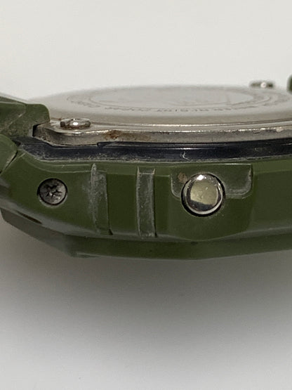 【中古品】【メンズ】 G-SHOCK ジーショック 5600 SERIES クウォーツウォッチ DW-5600M-3JF 腕時計 カシオ ミリタリーカラー 196-260927-em-36-min カラー：カーキ 万代Net店