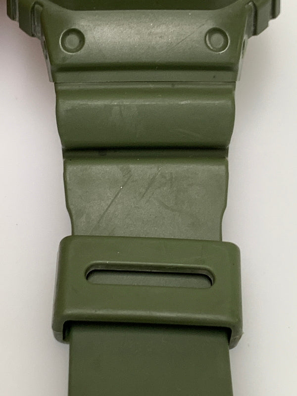 【中古品】【メンズ】 G-SHOCK ジーショック 5600 SERIES クウォーツウォッチ DW-5600M-3JF 腕時計 カシオ ミリタリーカラー 196-260927-em-36-min カラー：カーキ 万代Net店