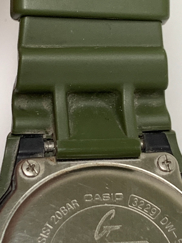 【中古品】【メンズ】 G-SHOCK ジーショック 5600 SERIES クウォーツウォッチ DW-5600M-3JF 腕時計 カシオ ミリタリーカラー 196-260927-em-36-min カラー：カーキ 万代Net店