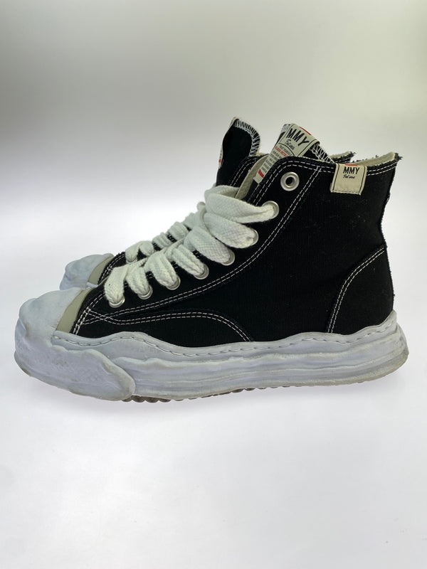 【中古品】【メンズ】 MAISON MIHARA YASUHIRO メゾン ミハラ ヤスヒロ HANK OG ハンク オージー A05FW701 スニーカー ハイカット 靴 162-260929-hu-31-min サイズ：42 カラー：ブラック/ホワイト 万代Net店