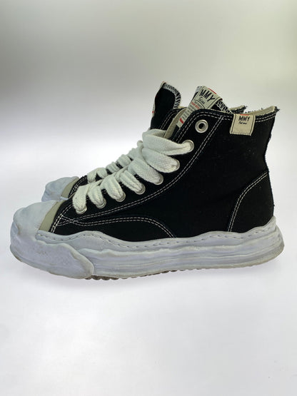 【中古品】【メンズ】 MAISON MIHARA YASUHIRO メゾン ミハラ ヤスヒロ HANK OG ハンク オージー A05FW701 スニーカー ハイカット 靴 162-260929-hu-31-min サイズ：42 カラー：ブラック/ホワイト 万代Net店