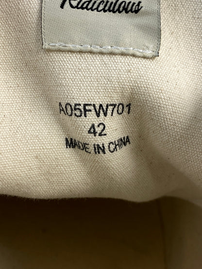 【中古品】【メンズ】 MAISON MIHARA YASUHIRO メゾン ミハラ ヤスヒロ HANK OG ハンク オージー A05FW701 スニーカー ハイカット 靴 162-260929-hu-31-min サイズ：42 カラー：ブラック/ホワイト 万代Net店