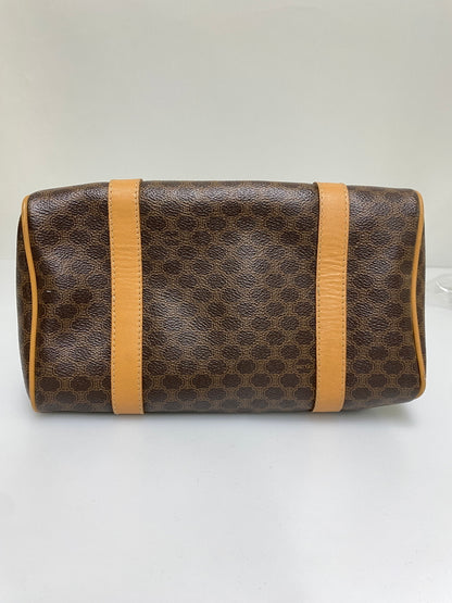 【現状渡し品】【メンズ/レディース】 CELINE セリーヌ マカダム 2WAY ミニボストン カバン 鞄 マカダム柄 手持ち 肩掛け ショルダー 180-260927-em-30-min カラー：ブラウン系 万代Net店