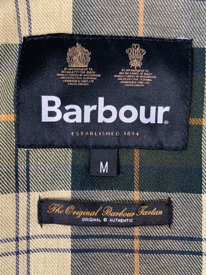 【中古品】【メンズ】 BARBOUR バブアー SPEY WAX COTTON SHORT BROUSON 242MWX1212 スペイ ワックス コットン ショート ブルゾン メンズ アウター オイルコットン素材 上着 ジャンパー 144-260925-em-30-min サイズ：M カラー：ダークグリーン系 万代Net店
