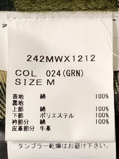 【中古品】【メンズ】 BARBOUR バブアー SPEY WAX COTTON SHORT BROUSON 242MWX1212 スペイ ワックス コットン ショート ブルゾン メンズ アウター オイルコットン素材 上着 ジャンパー 144-260925-em-30-min サイズ：M カラー：ダークグリーン系 万代Net店