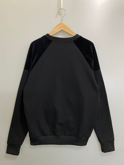 【中古品】【メンズ】 FRED PERRY フレッドペリー M2633 VELOUR PANEL TRICOT CARDIGAN ベロア パネル トリコット カーディガン 141-260926-zi-25-min サイズ：S カラー：ブラック 万代Net店