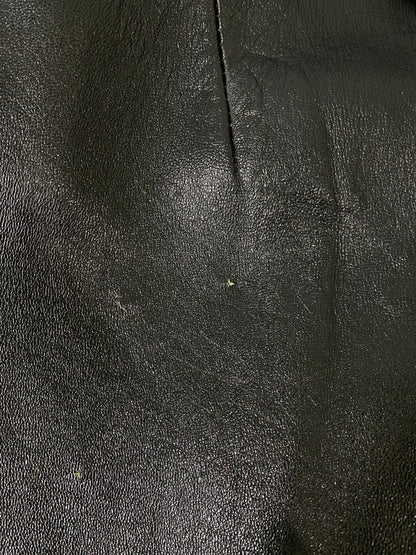 【現状渡し品】【メンズ】 USED ユーズド 60-70'S LEATHER COAT レザー コート アウター 146-260926-zi-14-min サイズ：不明 カラー：ブラック 万代Net店