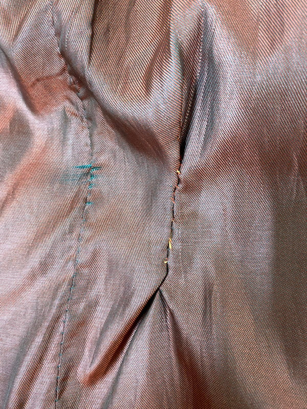 【現状渡し品】【メンズ】 USED ユーズド 60-70'S LEATHER COAT レザー コート アウター 146-260926-zi-14-min サイズ：不明 カラー：ブラック 万代Net店