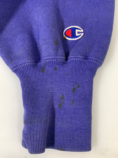 【中古品】【メンズ】 CHAMPION チャンピオン 90S 三段プリント REVERSEWEAVE SWEATSHIRT リバースウィーブ スウェット トップス メンズ トレーナー 146-260925-em-23-min サイズ：XL カラー：パープル系 万代Net店