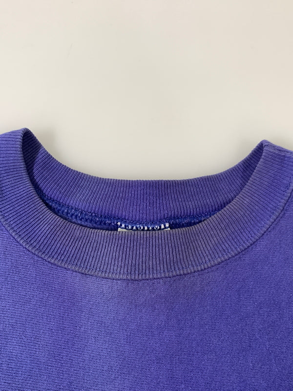 【中古品】【メンズ】 CHAMPION チャンピオン 90S 三段プリント REVERSEWEAVE SWEATSHIRT リバースウィーブ スウェット トップス メンズ トレーナー 146-260925-em-23-min サイズ：XL カラー：パープル系 万代Net店