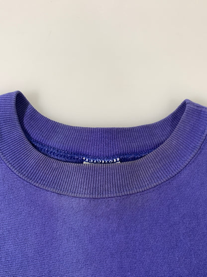 【中古品】【メンズ】 CHAMPION チャンピオン 90S 三段プリント REVERSEWEAVE SWEATSHIRT リバースウィーブ スウェット トップス メンズ トレーナー 146-260925-em-23-min サイズ：XL カラー：パープル系 万代Net店