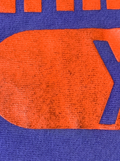 【中古品】【メンズ】 CHAMPION チャンピオン 90S 三段プリント REVERSEWEAVE SWEATSHIRT リバースウィーブ スウェット トップス メンズ トレーナー 146-260925-em-23-min サイズ：XL カラー：パープル系 万代Net店