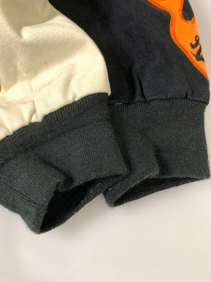 【現状渡し品】【メンズ】 LOONEY TUNES ルーニー テューンズ 90S RACING JACKET レーシング ジャケット 90年代 ヴィンテージ ワッペン 刺繍 メンズ ブルゾン アウター 146-260925-em-32-min サイズ：XL カラー：ブラック 万代Net店