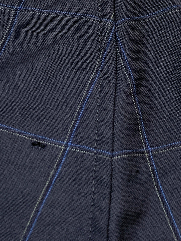 【現状渡し品】【メンズ】 JUNYA WATANABE COMME DES GARCON MAN×LEVI'S ジュンヤ ワタナベ コム デ ギャルソン マン リーバイス チェックパンツ WK-P202 151-260929-hu-20-min サイズ：L カラー：ネイビー 万代Net店