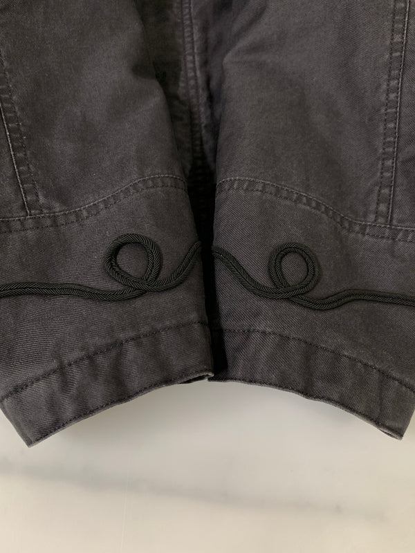 【中古品】【メンズ】 LUKER BY NEIGHBORHOOD ルーカーバイネイバーフッド N-3B FLIGHT JACKET フライトジャケット メンズ アウター ミリタリー フード付き パーカー 142-261002-em-11-min サイズ：M カラー：ブラック 万代Net店