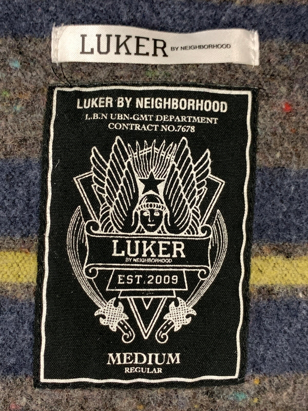 【中古品】【メンズ】 LUKER BY NEIGHBORHOOD ルーカーバイネイバーフッド N-3B FLIGHT JACKET フライトジャケット メンズ アウター ミリタリー フード付き パーカー 142-261002-em-11-min サイズ：M カラー：ブラック 万代Net店