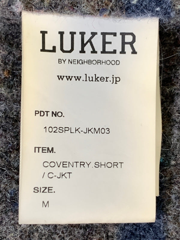 【中古品】【メンズ】 LUKER BY NEIGHBORHOOD ルーカーバイネイバーフッド N-3B FLIGHT JACKET フライトジャケット メンズ アウター ミリタリー フード付き パーカー 142-261002-em-11-min サイズ：M カラー：ブラック 万代Net店