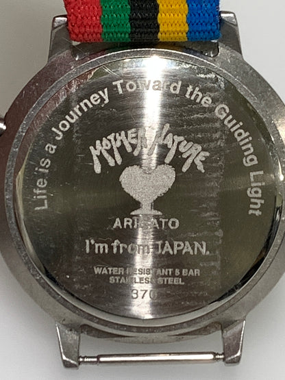 【中古品】【メンズ】 HOLLYWOOD RANCH MARKET ハリウッドランチマーケット TOKYO ネオンウォッチ 東京 腕時計 ELバックライト 198-260927-em-35-min カラー：シルバー系 万代Net店